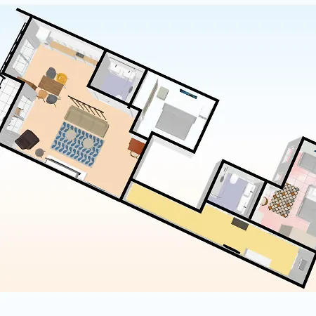 New 2br 100m-to-beach Free Parking فوينخيرولا